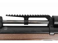 Пневматическая винтовка Krugergun Снайпер Буллпап ствол 300 мм штатный взвод PCP 5,5 мм (дерево, редуктор) вид №4
