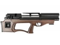 Пневматическая винтовка Krugergun Снайпер Буллпап ствол 300 мм штатный взвод PCP 5,5 мм (дерево, редуктор) вид №8