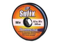 Леска плетеная Sufix Supreme x10, синяя (100 м, 0,7 мм, 32 кг)