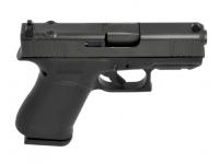 Спортивный пистолет Glock 43X MOS FS Black 9 mm Luger Para - вид справа и сверху