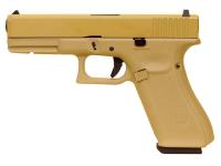 Пистолет WE-G001VB-TAN Glock-17 Gen.5 (металлический слайд, сменные накладки) Tan