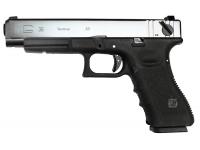 Пистолет WE-G009A-SV Glock 35 (G35) Gen.3 металлический слайд Silver