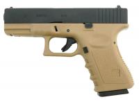 Пистолет WE-G003A-TAN Glock-19 Gen.3 (металлический слайд) Tan