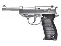 Пистолет WE-P010LBOX-SV Walther P38 GBB (металл) Silver