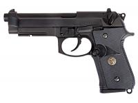 Пистолет WE-M008 Beretta M9A1 USMC Version (металл, Rail) Black