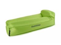 Надувной диван Naturehike NH20FCD06 20FCD (двухслойный, с подушкой, зеленый)
