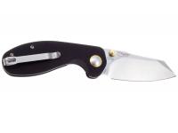 Нож складной CJRB More Maileah CJ1918L-BK (рукоять черная G10, клинок AR-RPM9) - клипса
