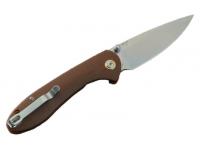 Нож CJRB Feldspar CJ1912-BNC (рукоять коричневая G10, клинок D2)