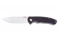 Нож складной CJRB Taiga CJ1903-BKF (рукоять черная G10, клинок D2)