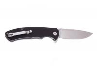 Нож складной CJRB Taiga CJ1903-BKF (рукоять черная G10, клинок D2) - клипса