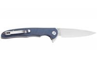 Нож складной CJRB Briar CJ1902-GYF (рукоять серая G10, клинок D2) - клипса