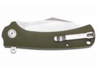 Нож складной CJRB Talla CJ1901-GNC (рукоять зеленая G10, клинок D2) - клипса