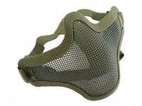 Маска-сетка Anbison Sports Green на нижнюю часть лица (2 ремешка)