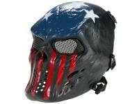 Маска Anbison Sports М06 Captain America (с сетчатыми очками)