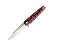 Нож складной Artisan Cutlery Virgina AR-1807G-BRS (черно-красный, рукоять G10, клинок S35VN)