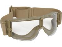 Очки-маска защитные WoSport GG-MA-33 Bolle X800 Tan