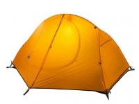 Палатка Naturehike NH18A095-D с ковриком (одноместная, оранжевый)