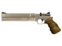 Пневматический пистолет Ataman AP16 STD Стандарт 5,5 мм (Дерево Зебрано)(Titanium)(521Z-T)