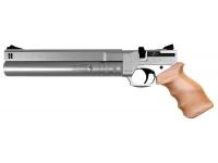 Пневматический пистолет Ataman AP16 STD Стандарт 5,5 мм (Дерево Сапеле)(Silver)(521S-S)