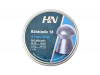 Пули пневматические H&N Baracuda 18 5,5 мм 1,175 грамма (200 штук)