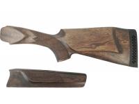 Приклад и цевье Монте-Карло для ИЖ-27 (орех, старого образца, деревянный затылок)