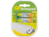 Аккумулятор GP 210AAHC AA NiMH 2100mAh (цена за 2 штуки, блистер)