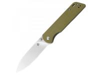 Нож складной QSP Parrot (рукоять зеленая микарта, клинок D2)