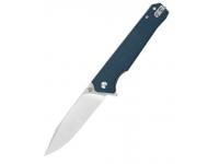 Нож складной QSP H1 Mamba V2 (рукоять синяя микарта, клинок D2)