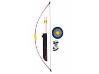 Лук детский Interloper классический красный 4,5 кг, 93 см (колчан, 2 стрелы, крага, мишень) Лук детский Interloper классический красный 4,5 кг, 93 см (колчан, 2 стрелы, крага, мишень)