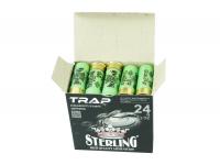 Патрон 12x70 № 7,5 24 гр Trap Sterling (в пачке 25 штук, цена 1 патрона) открытая пачка