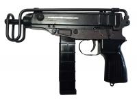 Газовый пистолет Grand Power Skorpion 9P.A. №Е2850 вид сбоку Газовый пистолет Grand Power Skorpion 9P.A. №Е2850 вид сбоку