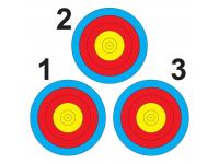 Мишень Centershot CSLV 3x20 см Las Vegas