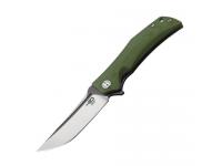 Нож Bestech 2 Scimitar (рукоять зеленая G10, сталь D2)