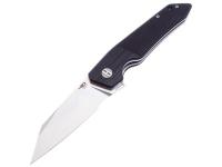 Нож Bestech 1 Barracuda (рукоять черная G10, сталь D2 stonewash, satin)