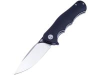 Нож Bestech 2 Bobcat (рукоять черная G10, сталь D2 черный stonewash, satin)