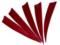 Оперение Centershot Shield 4 Red (натуральное, красное)