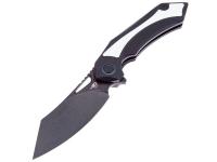 Нож Bestech Kasta (рукоять черно-белая G10, сталь 154CM stonewash, satin)