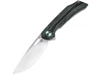 Нож Bestech Falko (рукоять зеленая G10 и карбон, сталь 154CM satin)