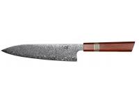 Нож кухонный Xin Cutlery Chef (рукоять рог, палисандр, нейзильберг, клинок VG10, дамасская 67 слоев)