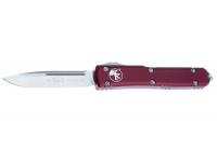 Нож Microtech Ultratech S-E (рукоять алюминий бордовый, клинок M390 satin)