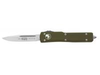 Нож Microtech Ultratech S-E (рукоять алюминий зеленый, клинок M390 stonewash)