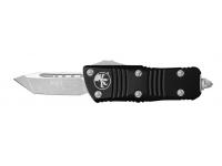 Нож Microtech Mini Troodon T-E (рукоять алюминий черный, клинок CTS-204P satin)