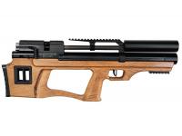 Пневматическая винтовка Krugergun Снайпер Буллпап L=300 мм штатный взвод PCP 6,35 мм (дерево, редуктор)