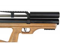 Пневматическая винтовка Krugergun Снайпер Буллпап L=300 мм штатный взвод PCP 6,35 мм (дерево, редуктор) корпус