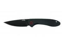 Нож складной CJRB Feldspar (рукоять G10 черный, клинок AR-RPM9, PVD)