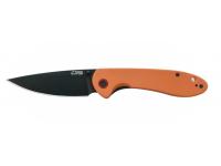 Нож складной CJRB Feldspar (рукоять G10 оранжевый, клинок AR-RPM9, PVD)