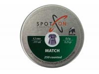 Пули пневматические Spoton Match 4,5 мм 0,60 гр (250 штук)