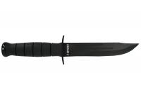 Нож охотничий нескладной Smith and Wesson (с точилкой, на пояс) вид сбоку