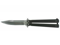 Нож-бабочка Мастер К MK 206B Кавалер, серый, сталь 420