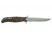 Нож складной Нокс Финка, коричневый, сталь D2 вид №5
